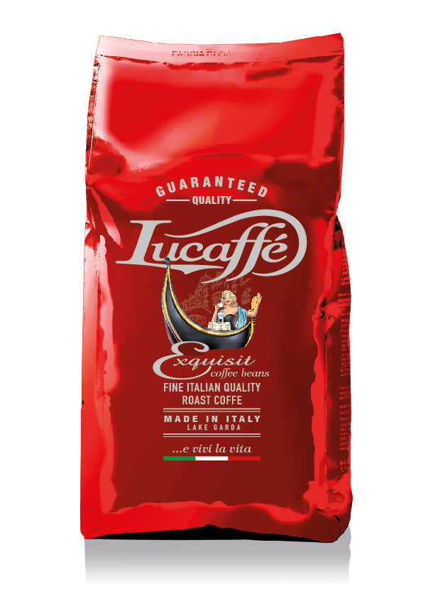Lucaffe EXQUISIT ganze Bohnen Kaffee 1kg Lucaffe EXQUISIT ganze Bohnen Kaffee 1kg